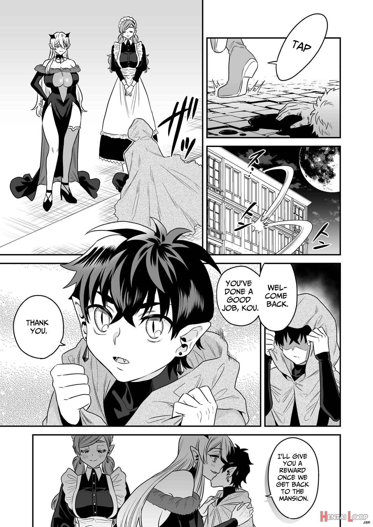 Shounen Hunter, Kyuuketsuki No Ori Ni Torawaruru page 50