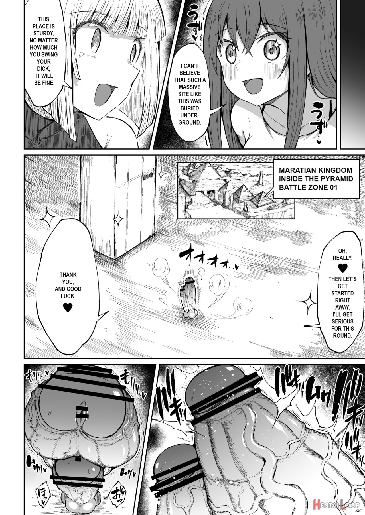 Super Cock Showdown Maratian Kingdom Edition Part 1-4 page 28