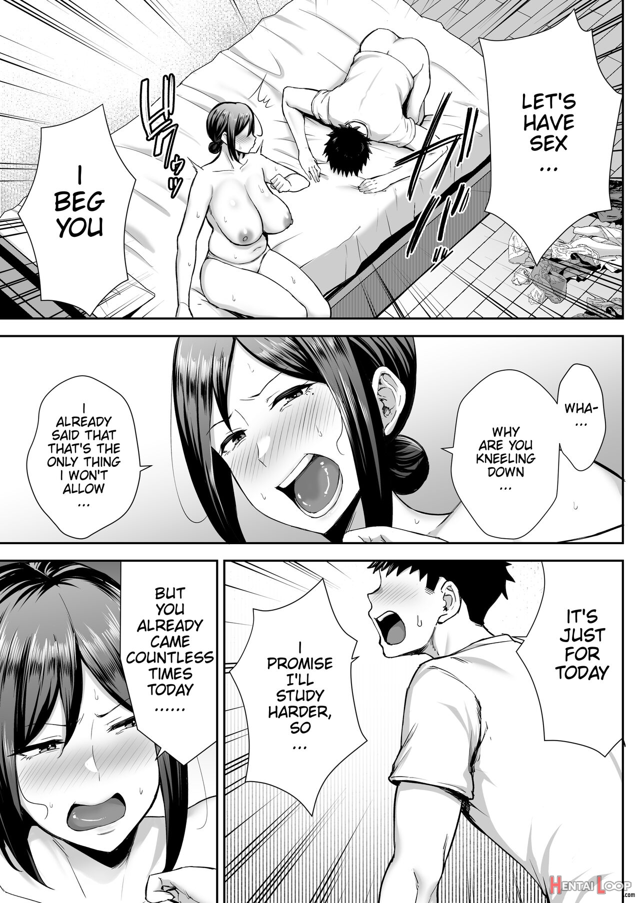 The Closest And Most Erotic Woman To Me Is My Big Breasted Mama Miyuki ~i'm A Mother But I'm Having Trouble Masturbating My Stupid Son~ page 26