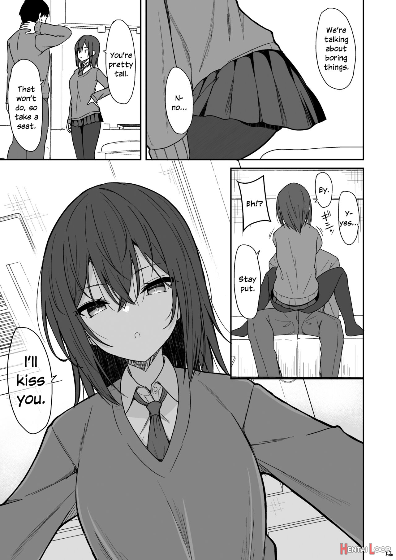 Tsumetai Senpai Ga Mukyoka Nakadashi Sareru Made page 11