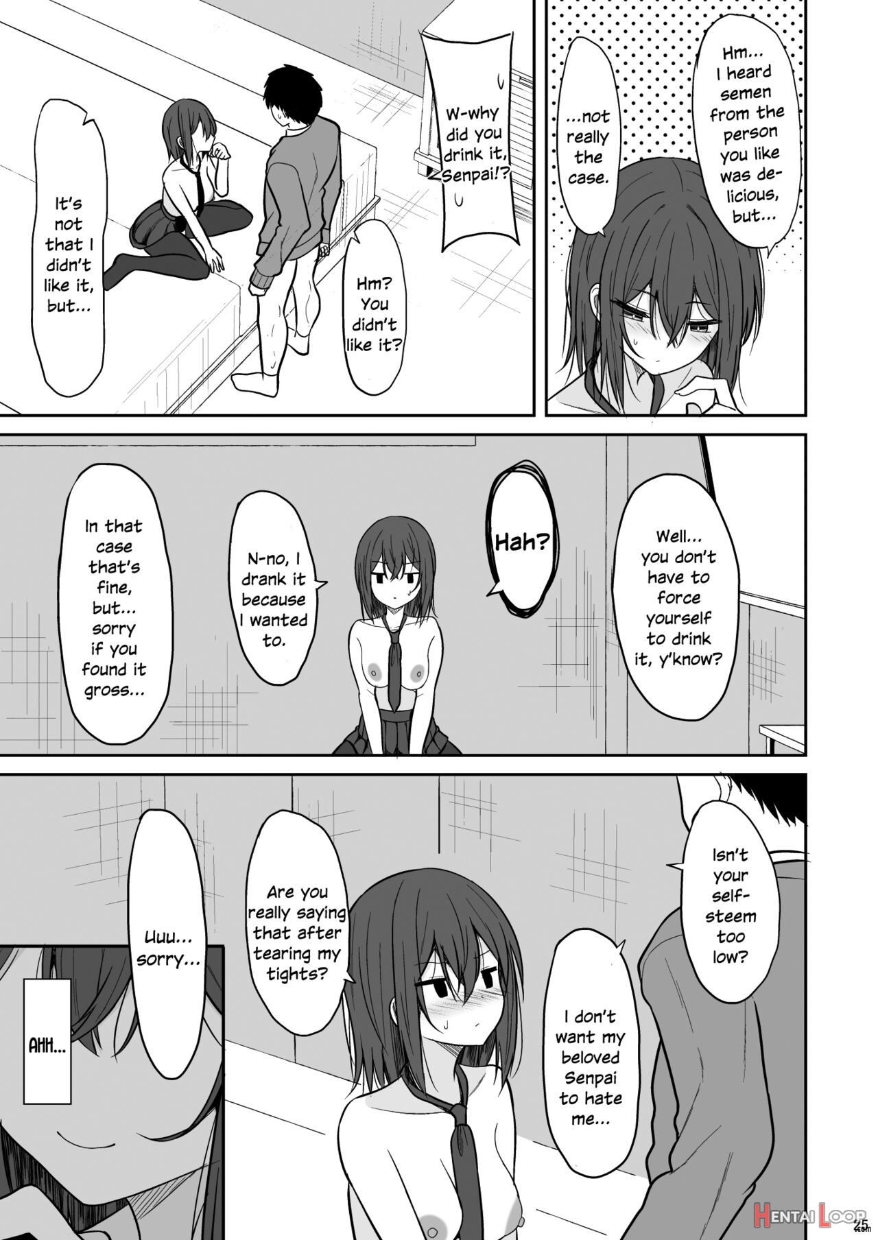 Tsumetai Senpai Ga Mukyoka Nakadashi Sareru Made page 23