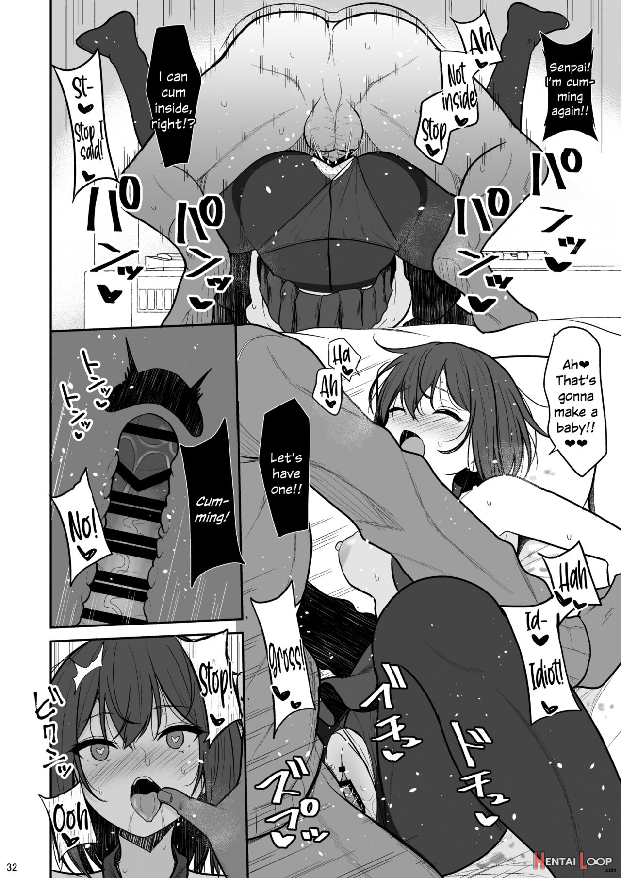 Tsumetai Senpai Ga Mukyoka Nakadashi Sareru Made page 30