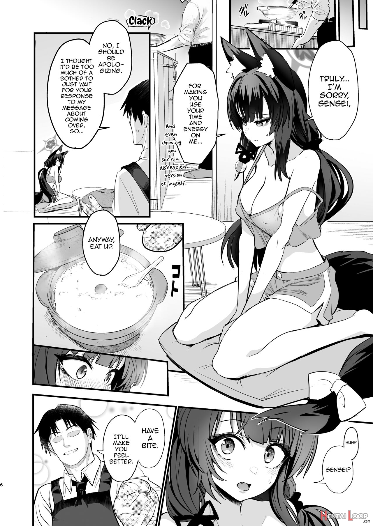 Wakamo-san, Sore Kaze Desu. page 5