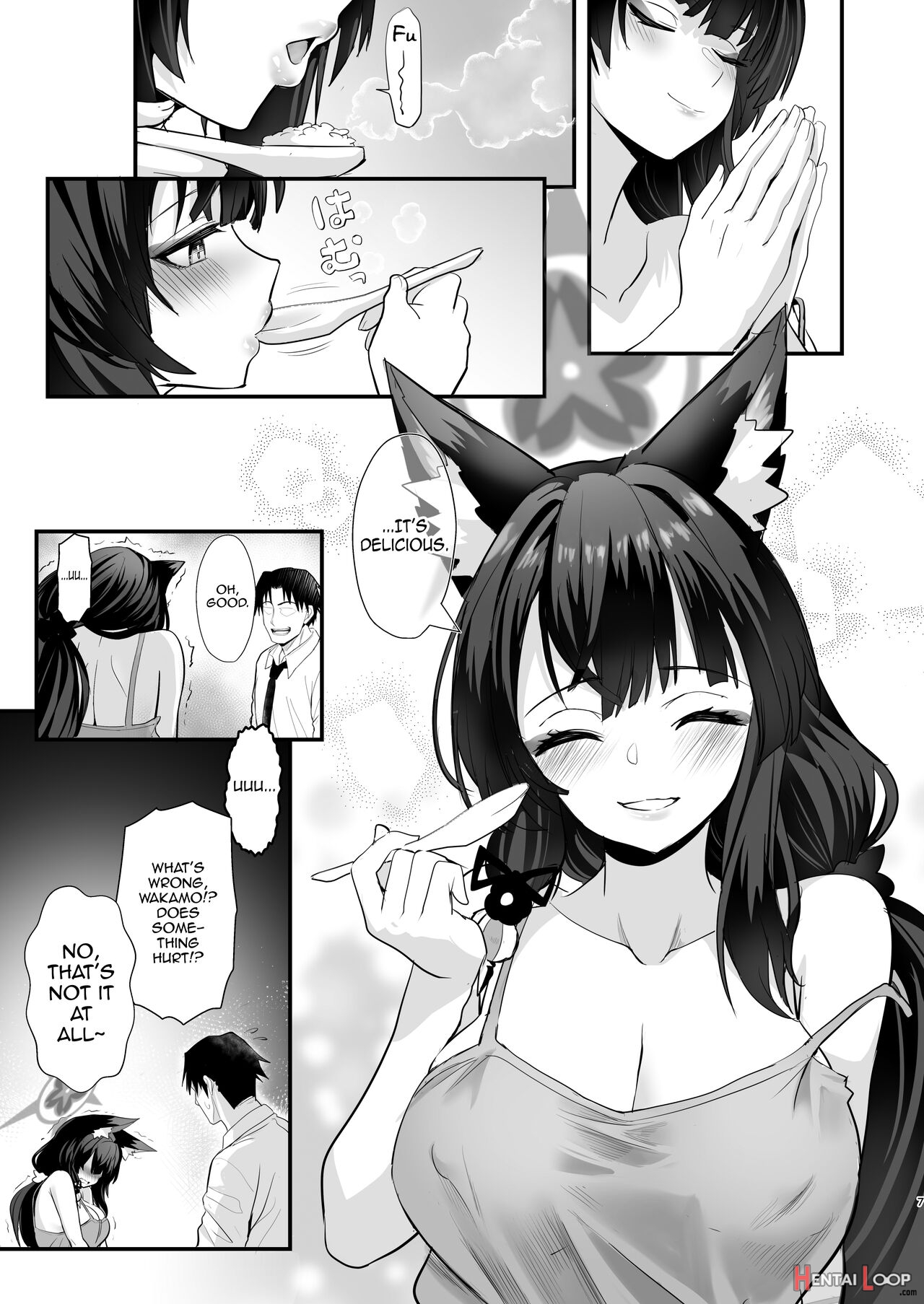 Wakamo-san, Sore Kaze Desu. page 6