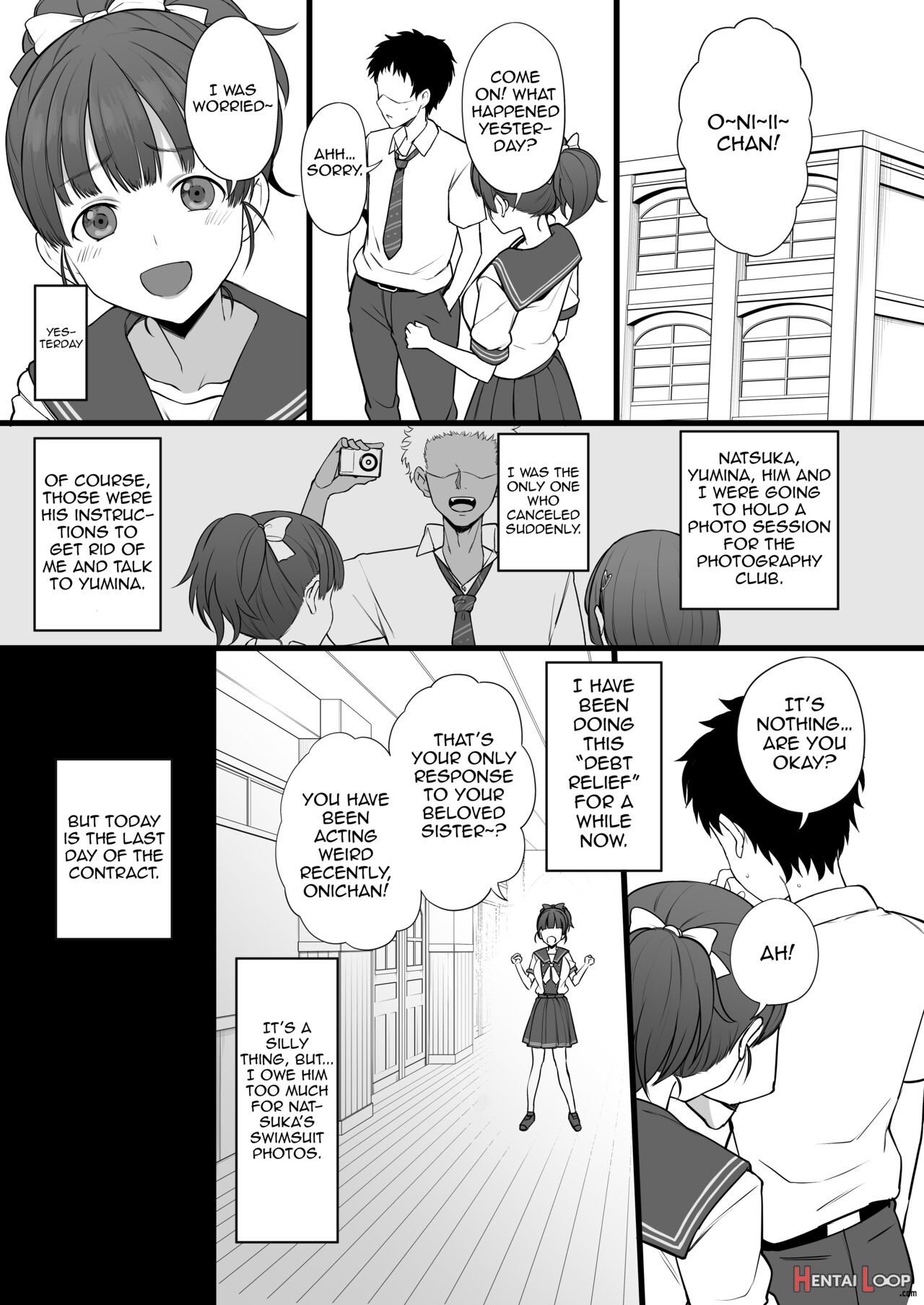 Yarichin Kara Imouto To Osananajimi No Honnou Mukidashi Na Shashin O Katte Shikoru Hon page 19