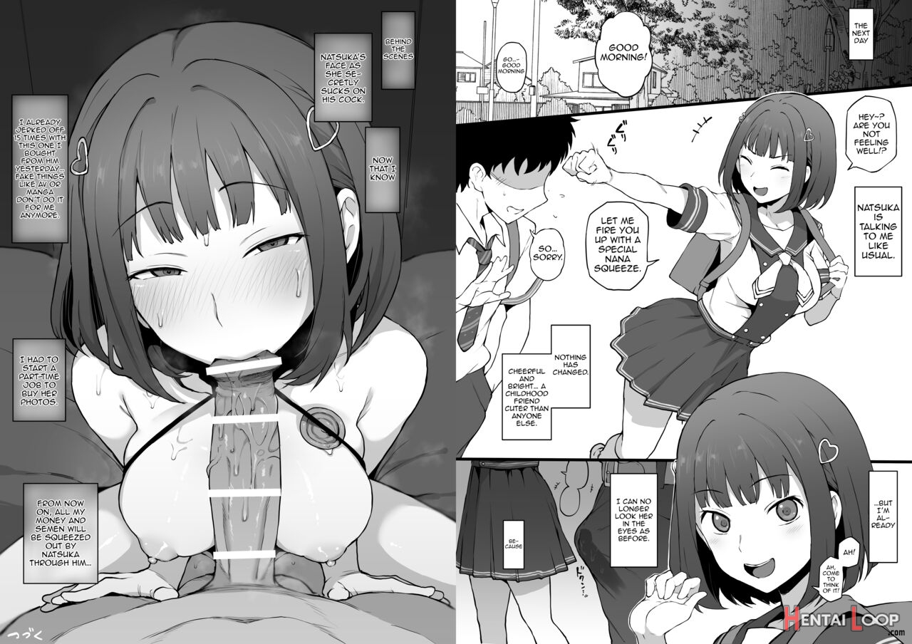 Yarichin Kara Imouto To Osananajimi No Honnou Mukidashi Na Shashin O Katte Shikoru Hon page 8