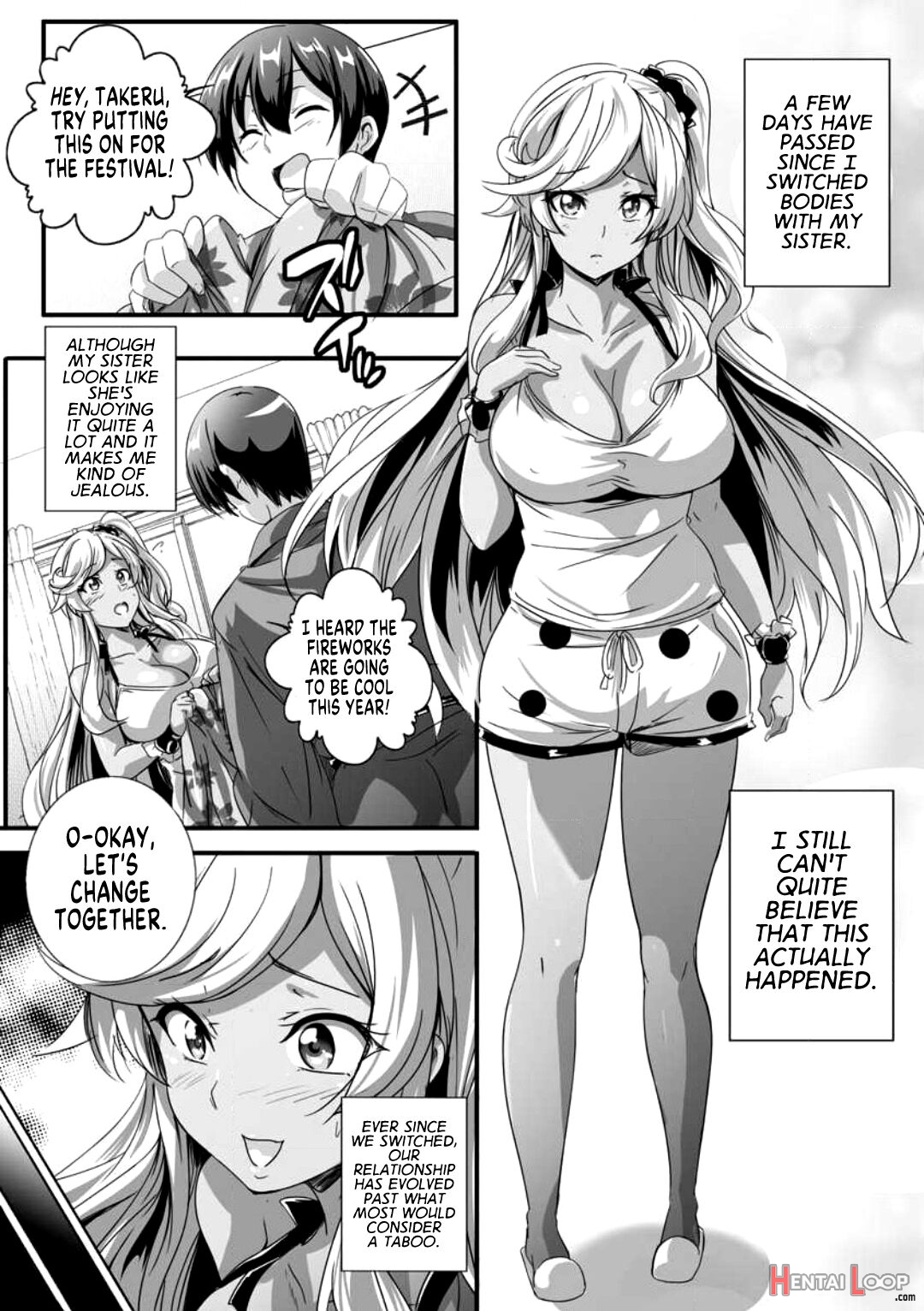 Bitch Ni Natta Kuro Gal Nee-chan To Irekawari Seikatsu 2 page 3