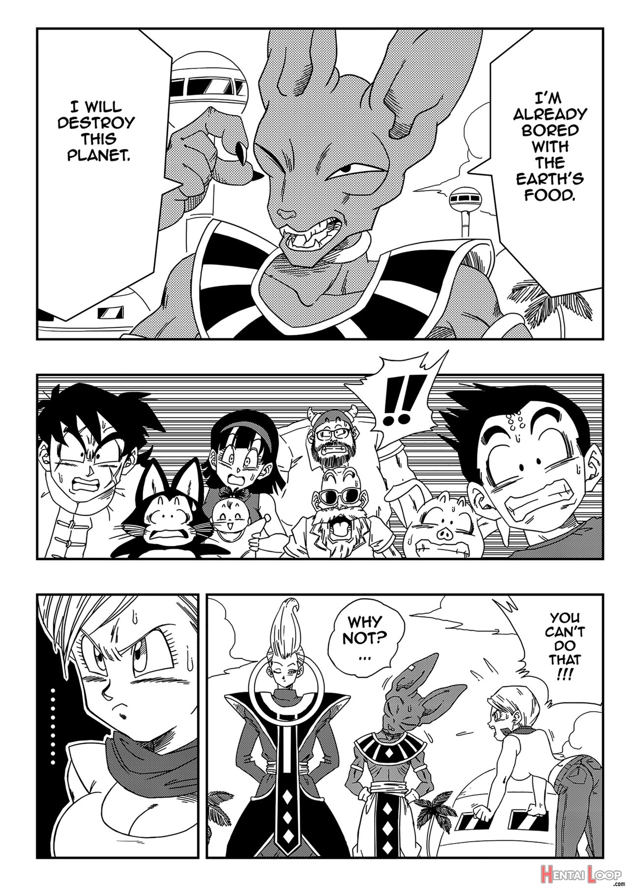 Bulma Ga Chikyuu O Sukuu! - Decensored page 3