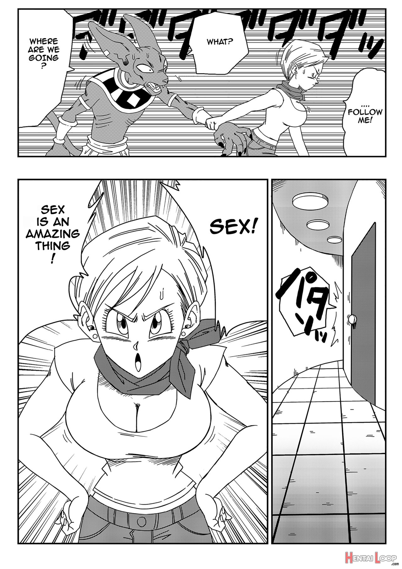 Bulma Ga Chikyuu O Sukuu! - Decensored page 4