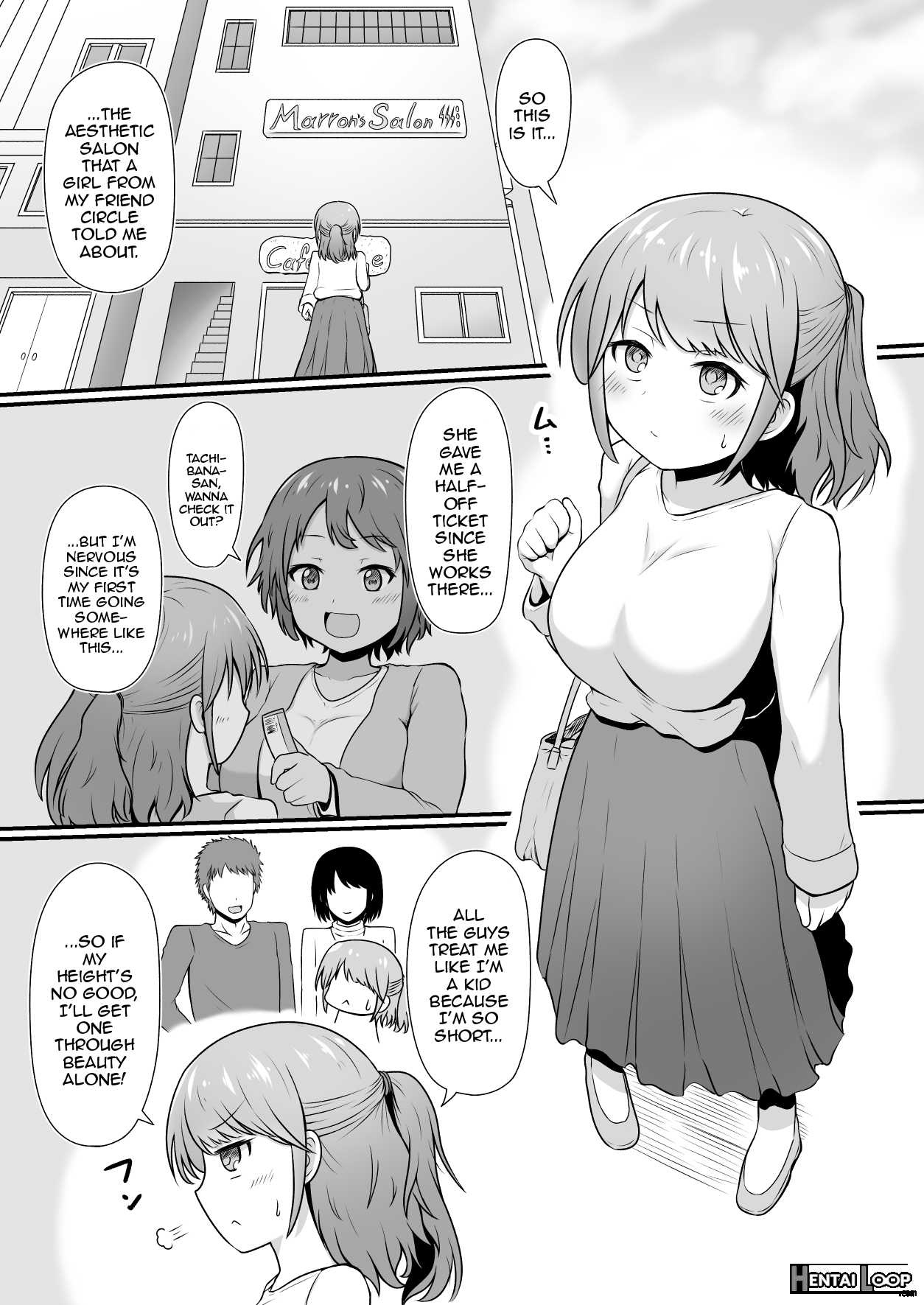 Ecchi Na Esthe Salon Ni Youkoso Sono 1 page 2