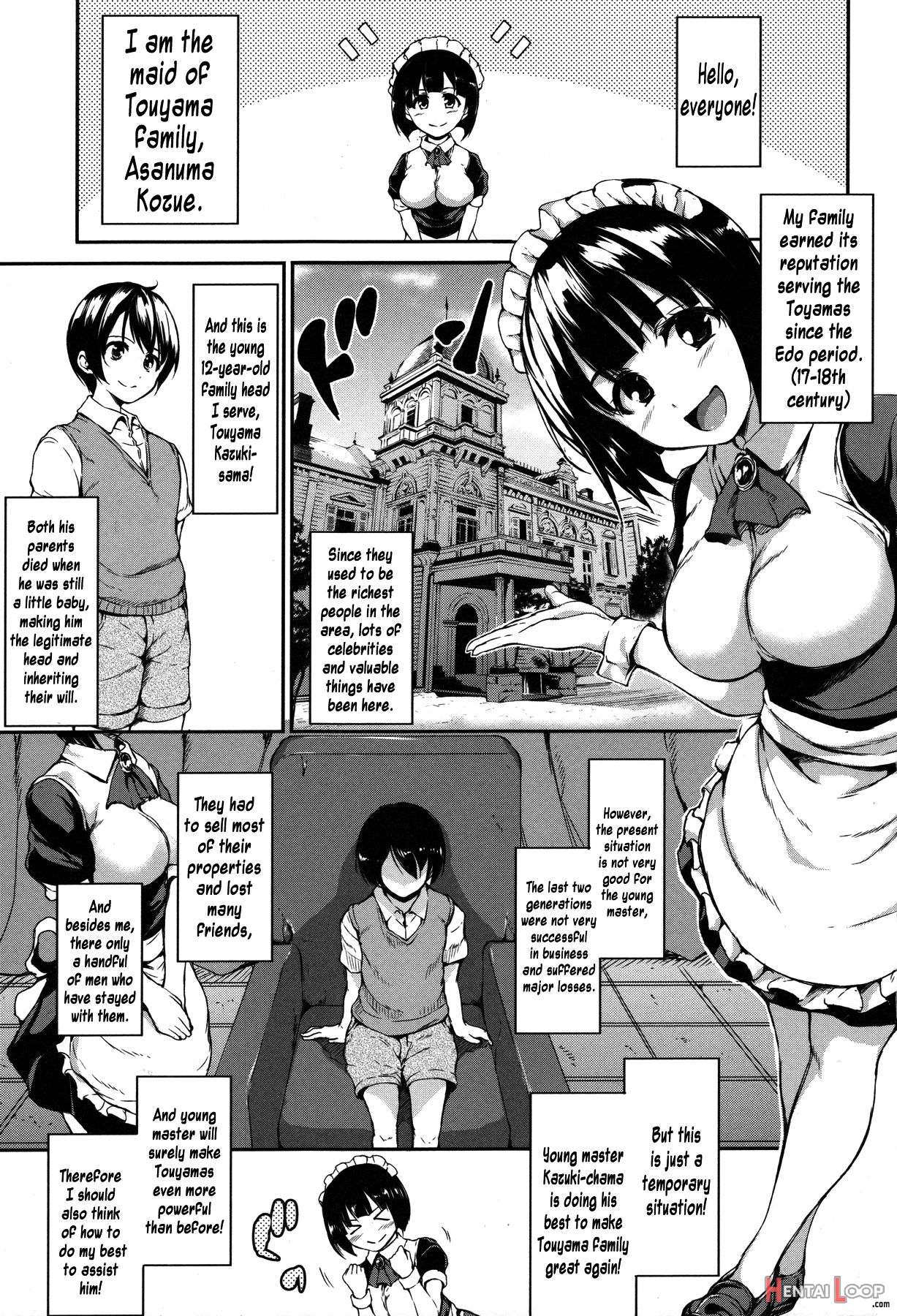 Fudeoro Sisters Ch. 1 page 1