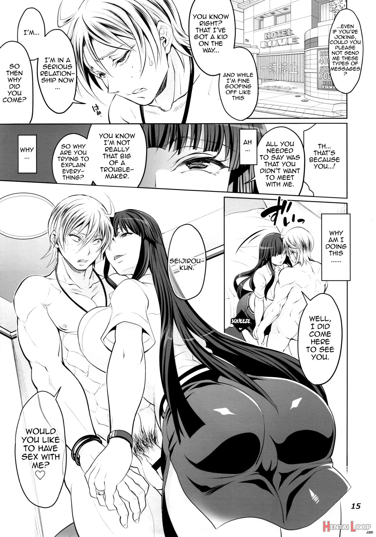 Futanari Yumiko Sensei To Komochi Ni Natta Ore page 14