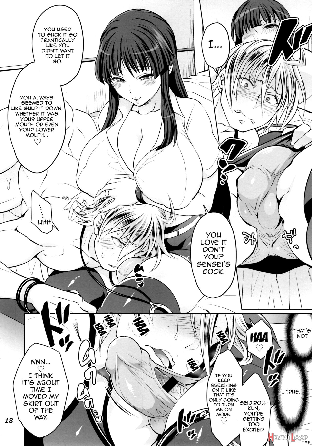 Futanari Yumiko Sensei To Komochi Ni Natta Ore page 17