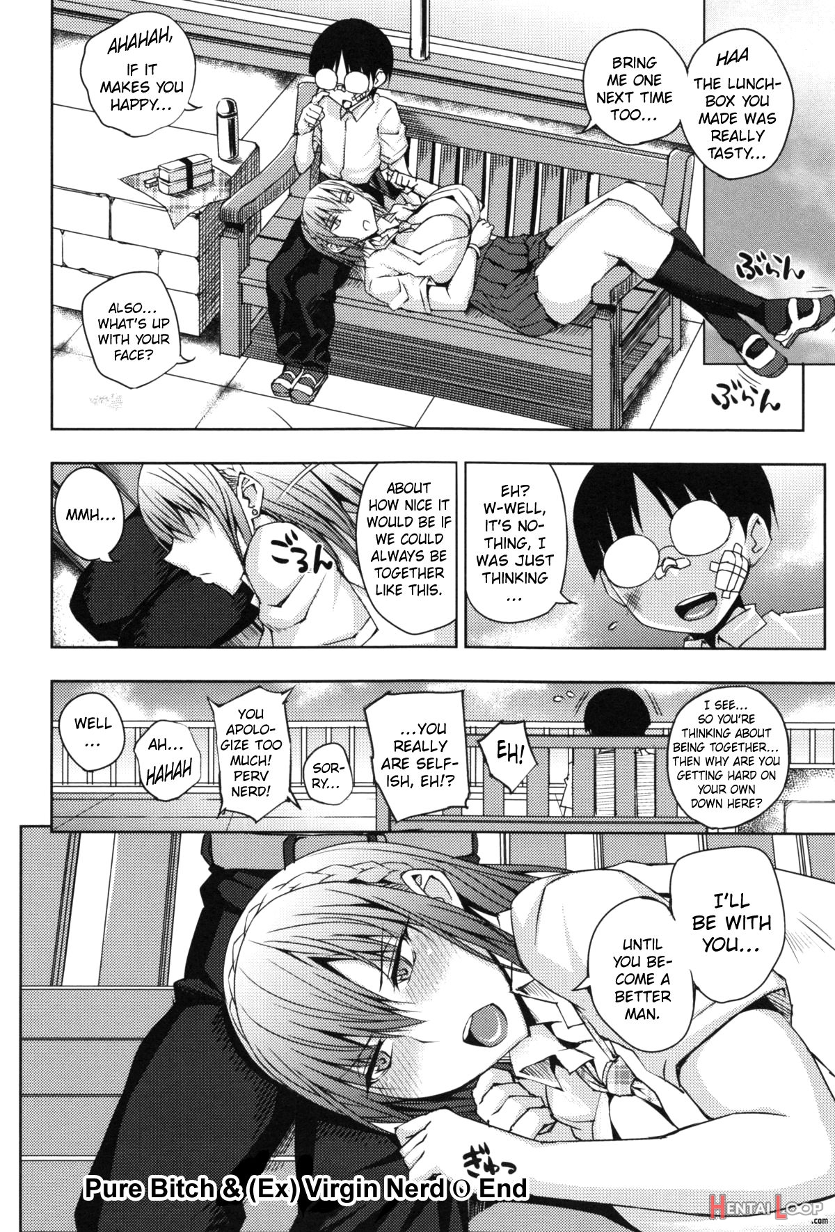 Junjou Bitch To Doutei Megane page 40