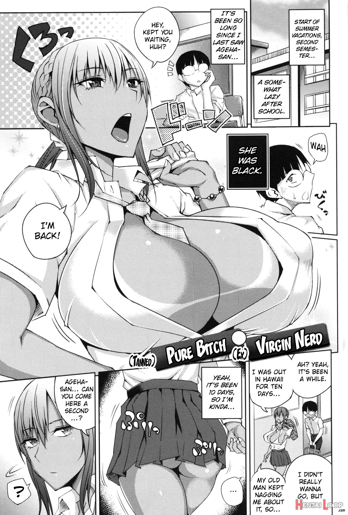 Junjou Bitch To Doutei Megane page 41