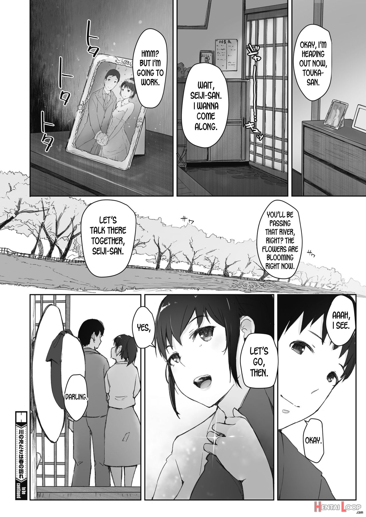 Kawa No Tsumetasa Wa Haru No Otozure page 24