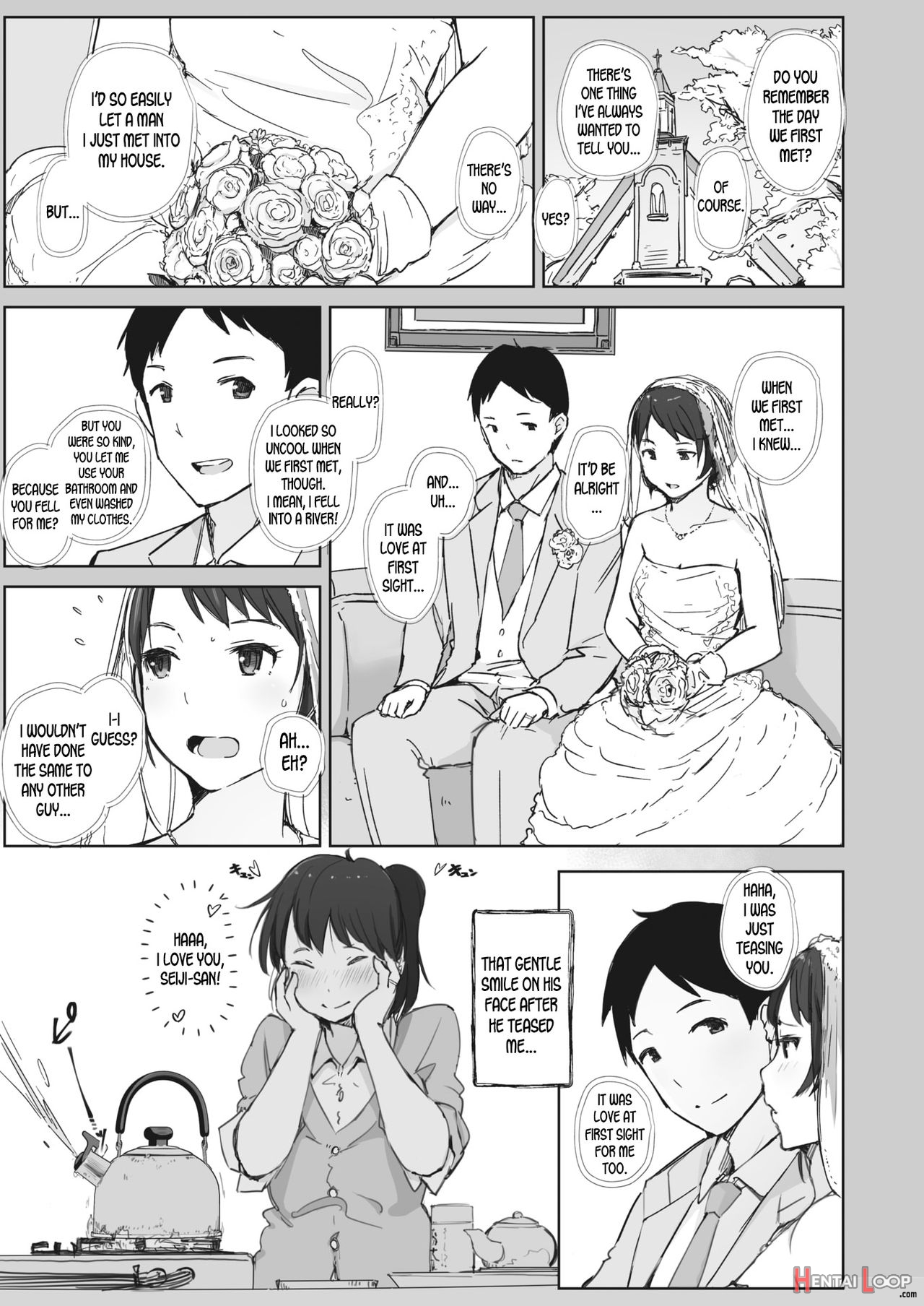 Kawa No Tsumetasa Wa Haru No Otozure page 49