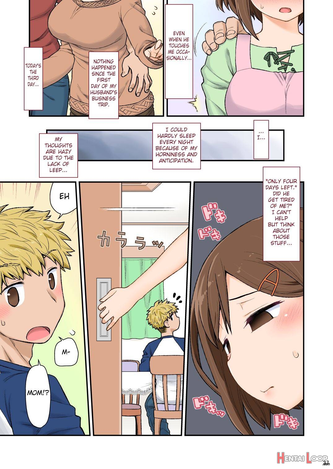 Mama Hame Sex (tsuya) No San (mae) page 38