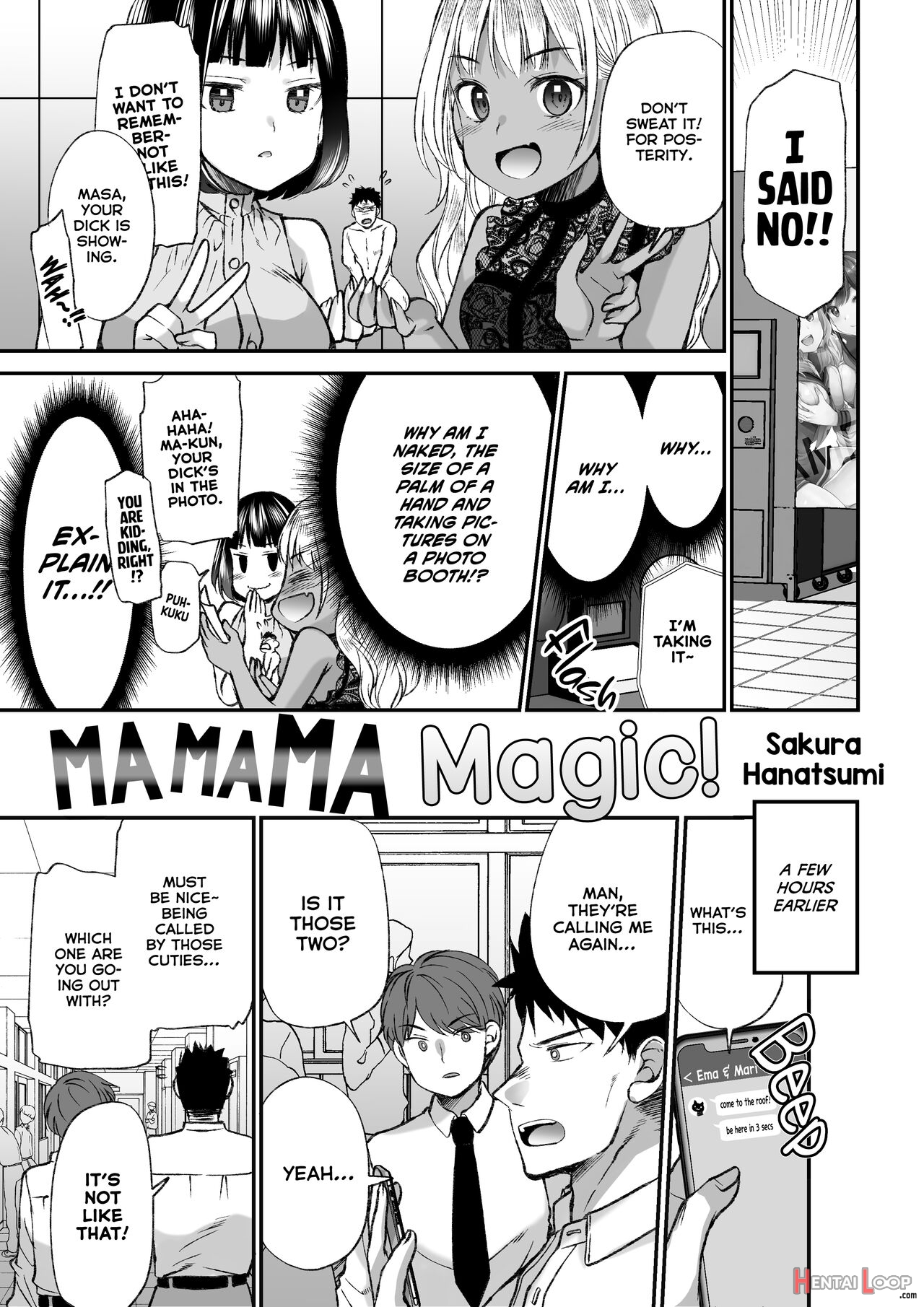Mamama-magic! - Decensored page 1