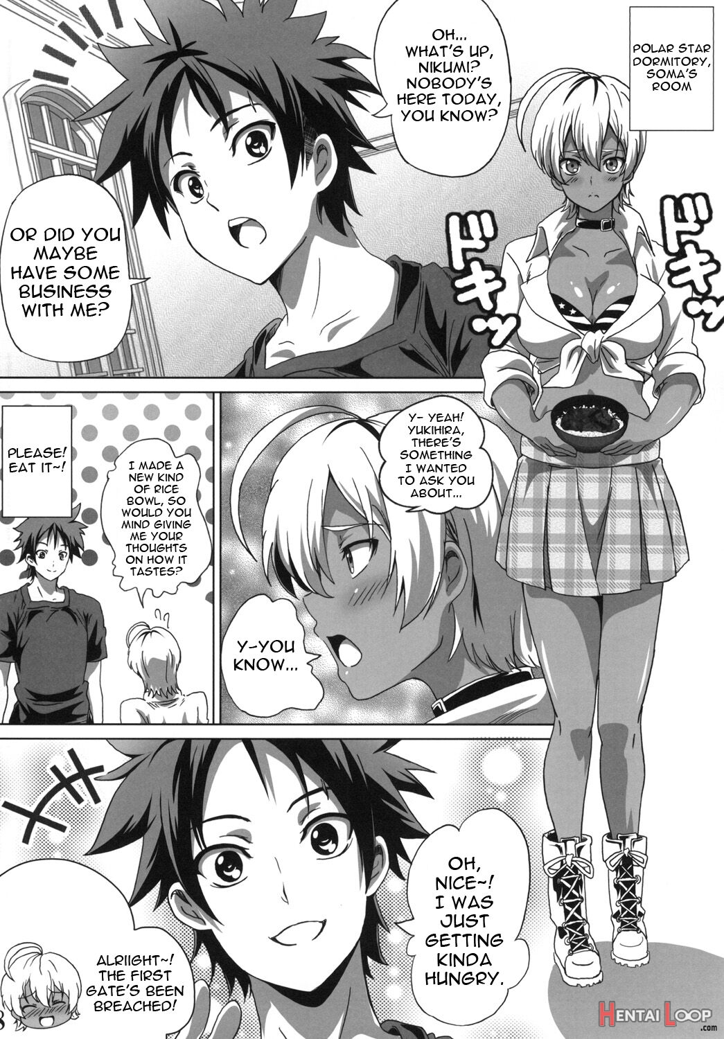 Meshimase! Nikumi-chan! page 5