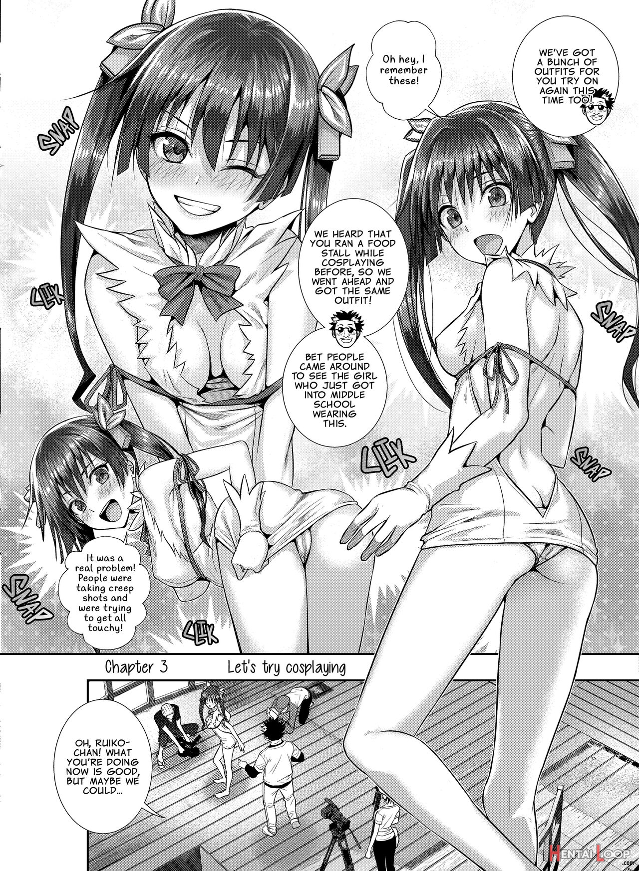 Saten-san, Image Video O Toru Winter page 17