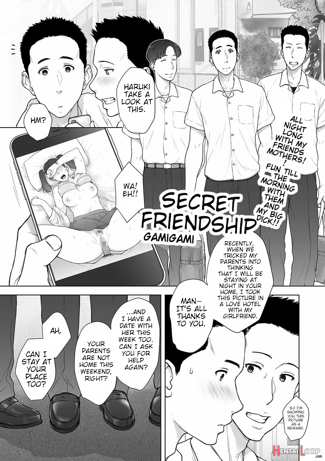 Secret Frienship page 1