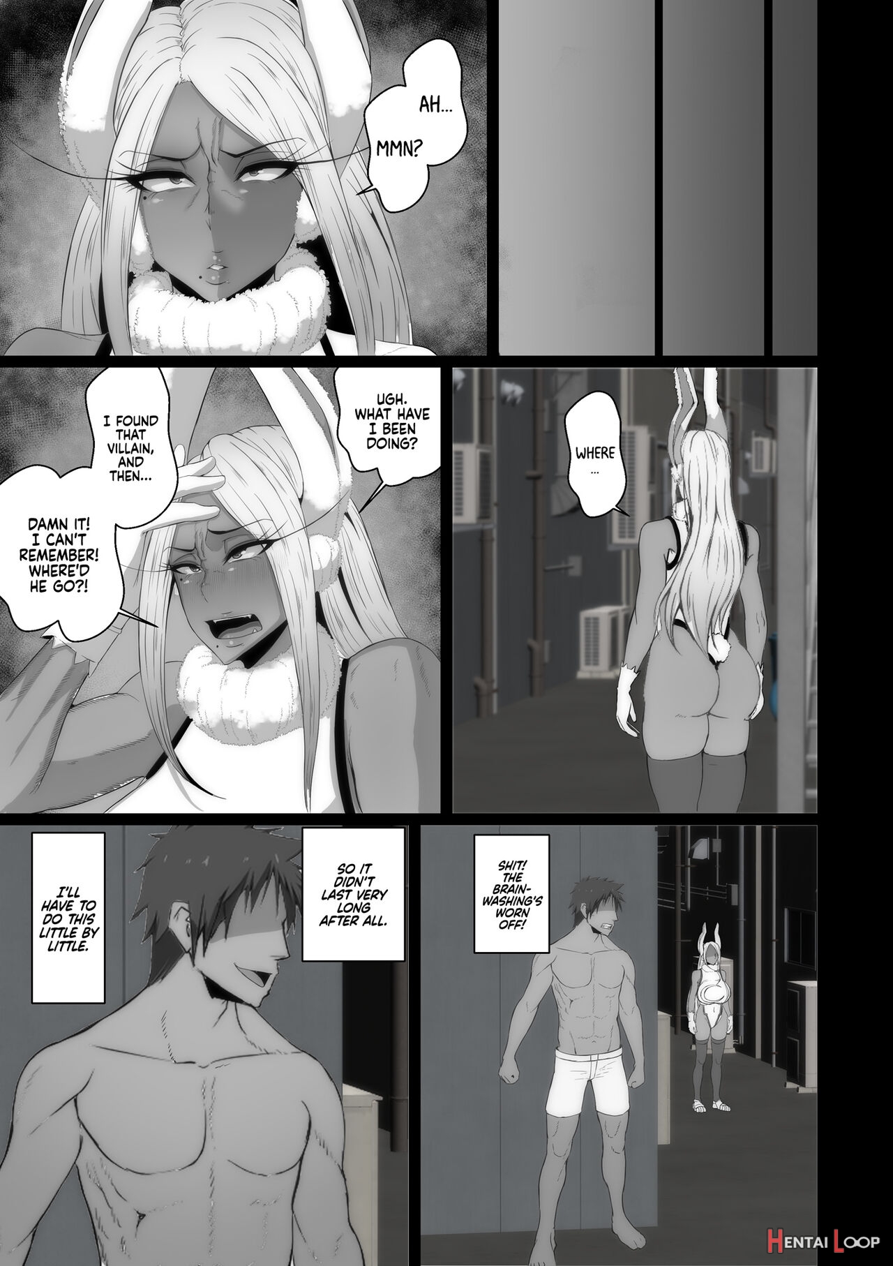 Sennou Haiboku Rabbit Hero - Decensored page 10