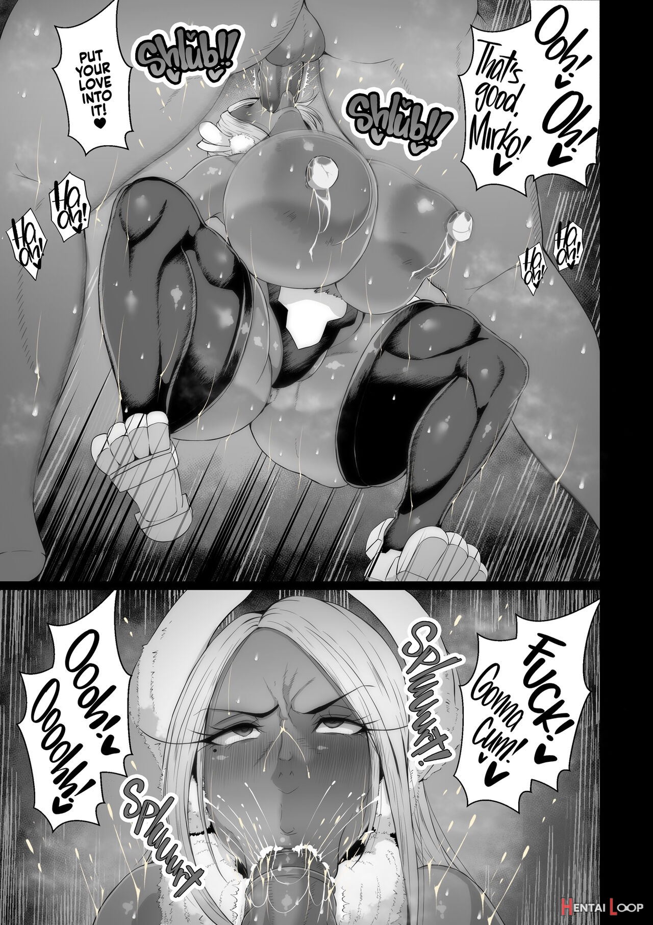 Sennou Haiboku Rabbit Hero - Decensored page 6