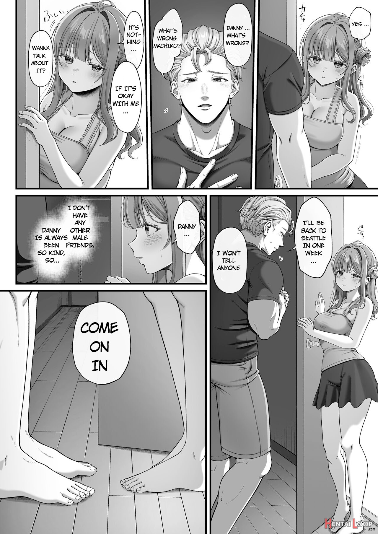 Summer Time Homestay Ni Kita Dekachin Ryuugakusei Ni Kaihatsu Sareta Shojo page 12