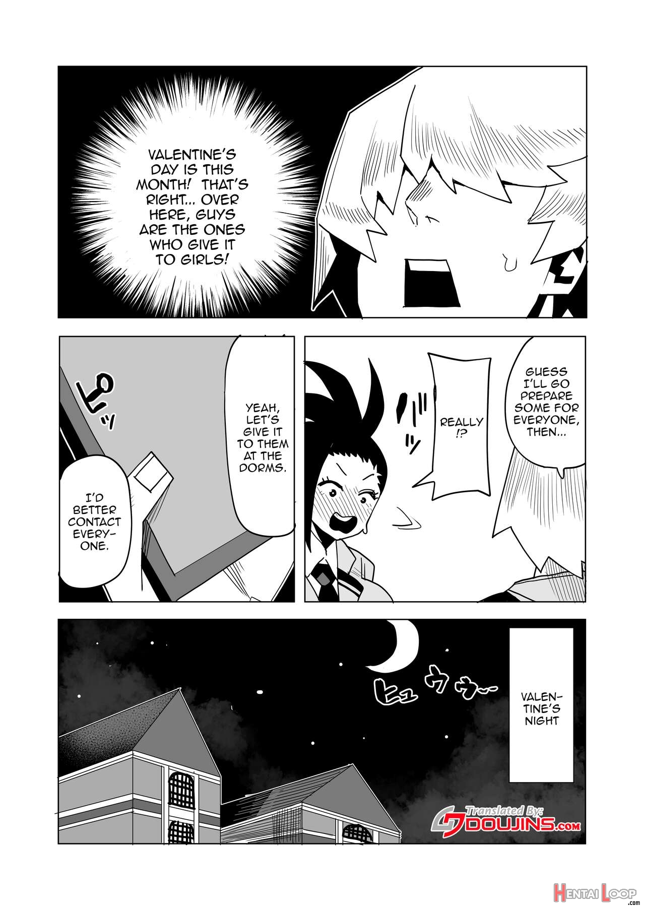 Teisou Gyakuten Mono Valentine No Baai page 2