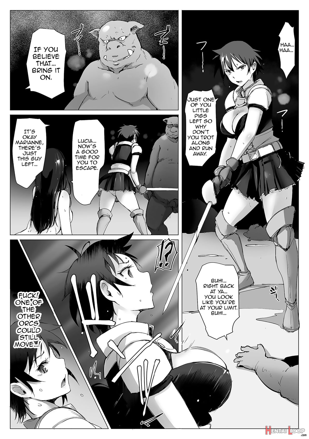 Yamaneko Kishidan Monogatari Onna Kishi Irina Daisanwa page 13