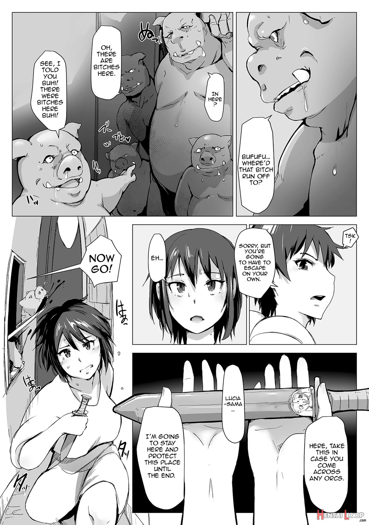 Yamaneko Kishidan Monogatari Onna Kishi Irina Daisanwa page 8