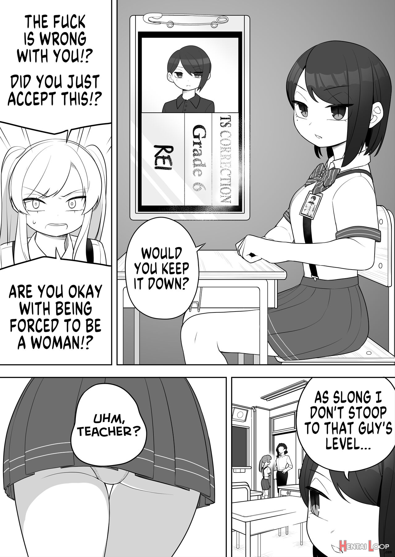 Correction And Duty Education! Training School For Lewd Ts Girls! page 4