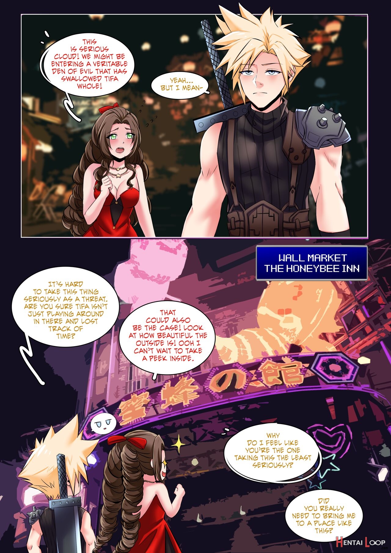 Final Fantasy 7: Honey Bee Inn page 2