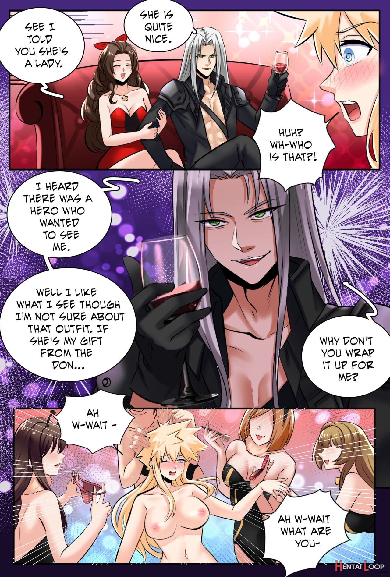 Final Fantasy 7: Honey Bee Inn page 27