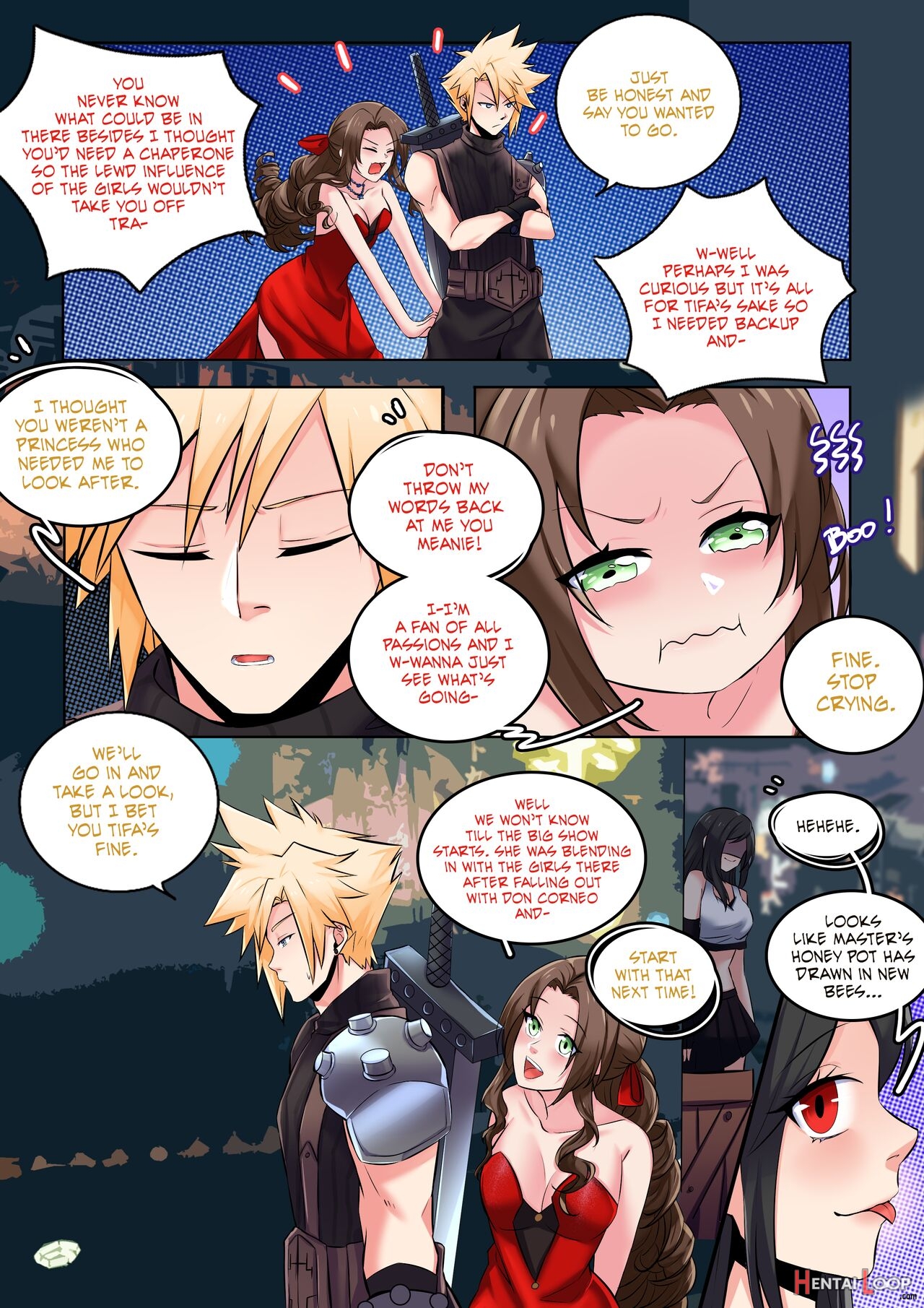 Final Fantasy 7: Honey Bee Inn page 3