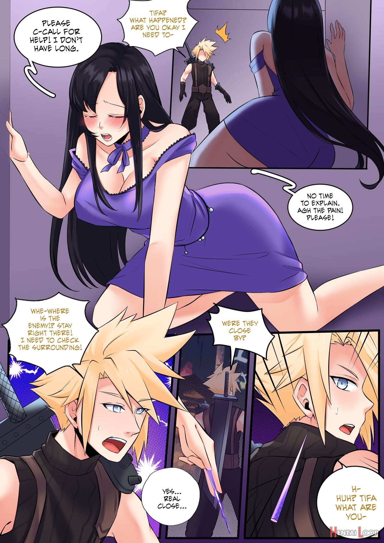 Final Fantasy 7: Honey Bee Inn page 5