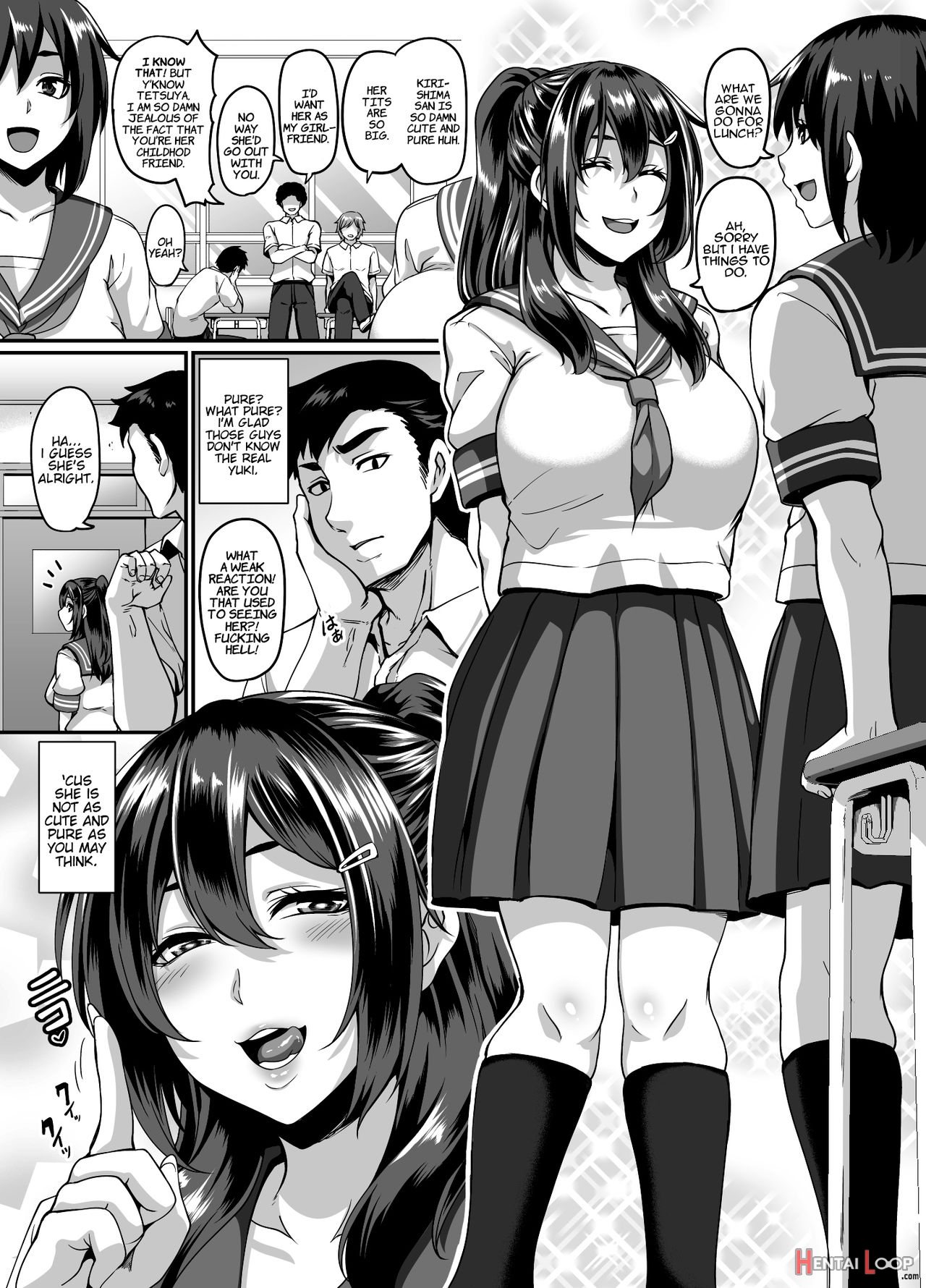 Fucking My Lewd Childhood Friend Over And Over page 2