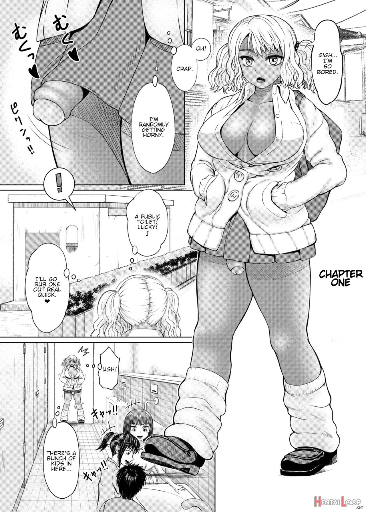 Futanari Bitch Gal Wa Suki Desu Ka? page 1