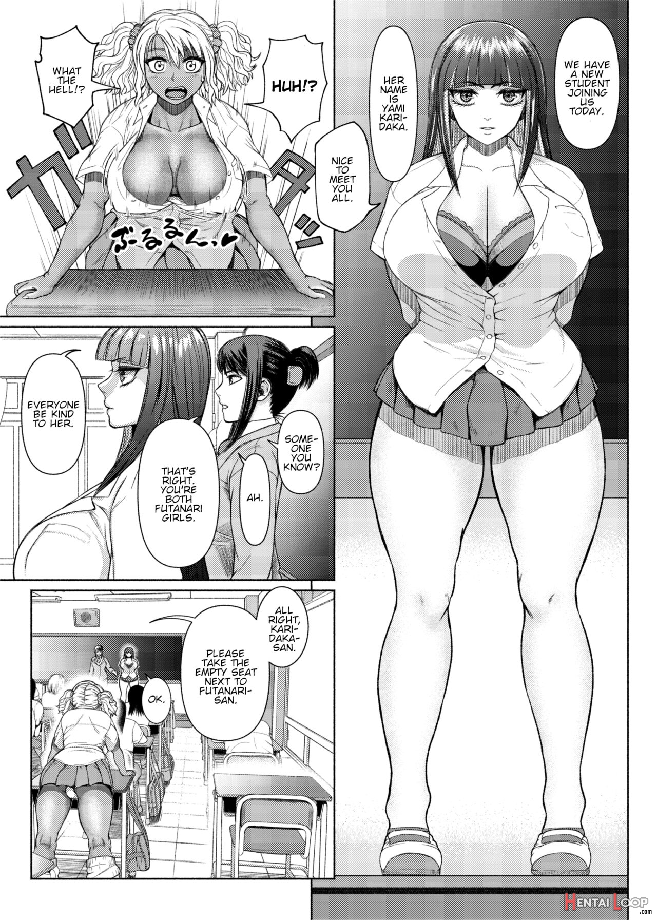 Futanari Bitch Gal Wa Suki Desu Ka? page 57