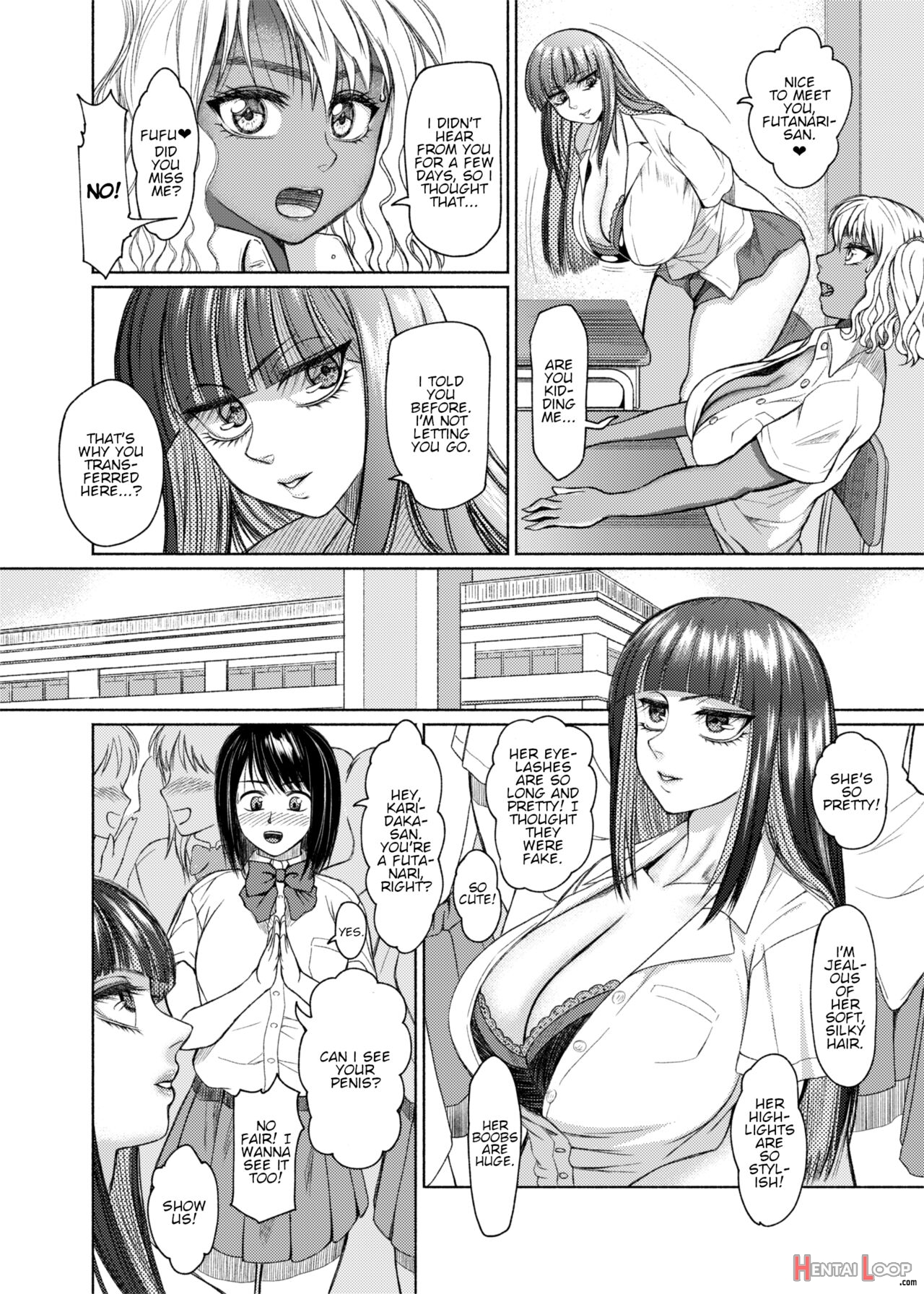 Futanari Bitch Gal Wa Suki Desu Ka? page 58