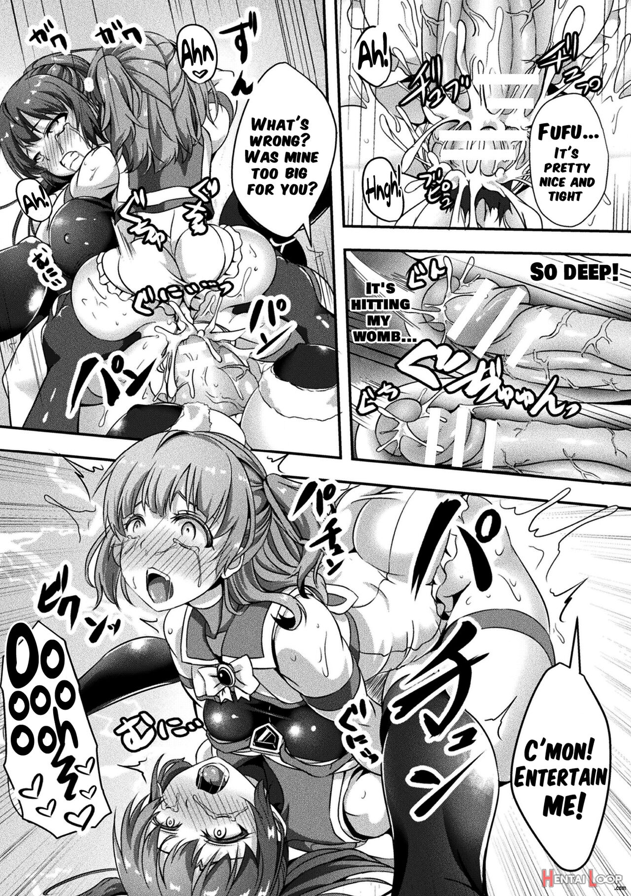 Futanari Girls Forcefully Impregnating Others With A Mating Press! Vol. 2 page 17