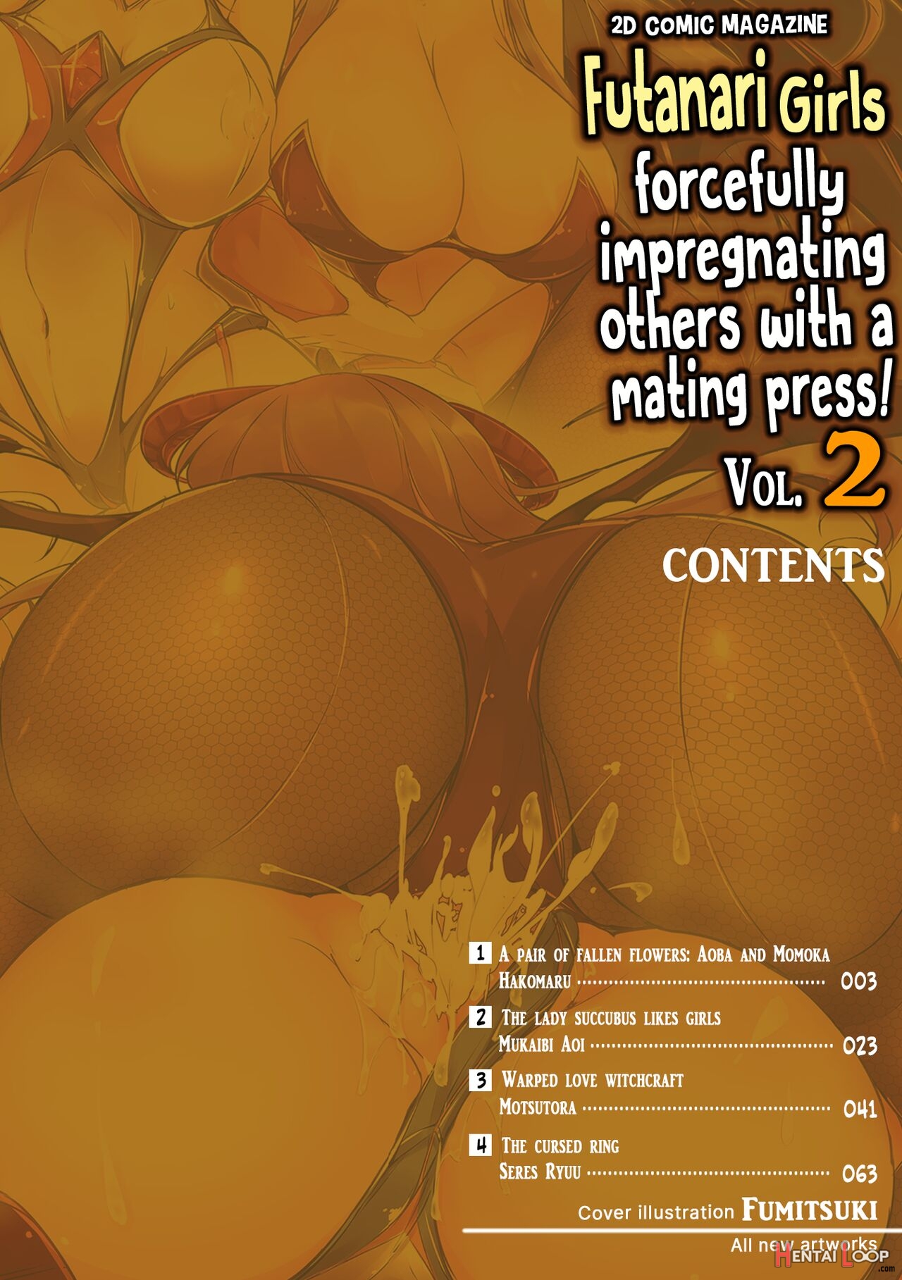 Futanari Girls Forcefully Impregnating Others With A Mating Press! Vol. 2 page 2