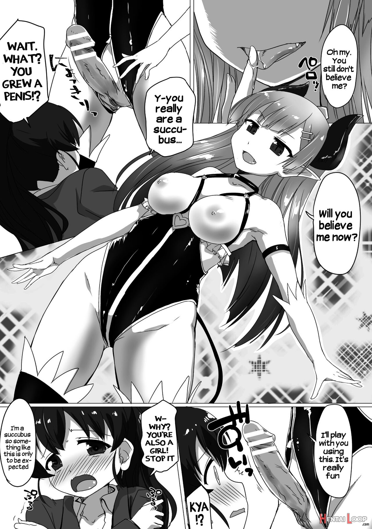 Futanari Girls Forcefully Impregnating Others With A Mating Press! Vol. 2 page 28