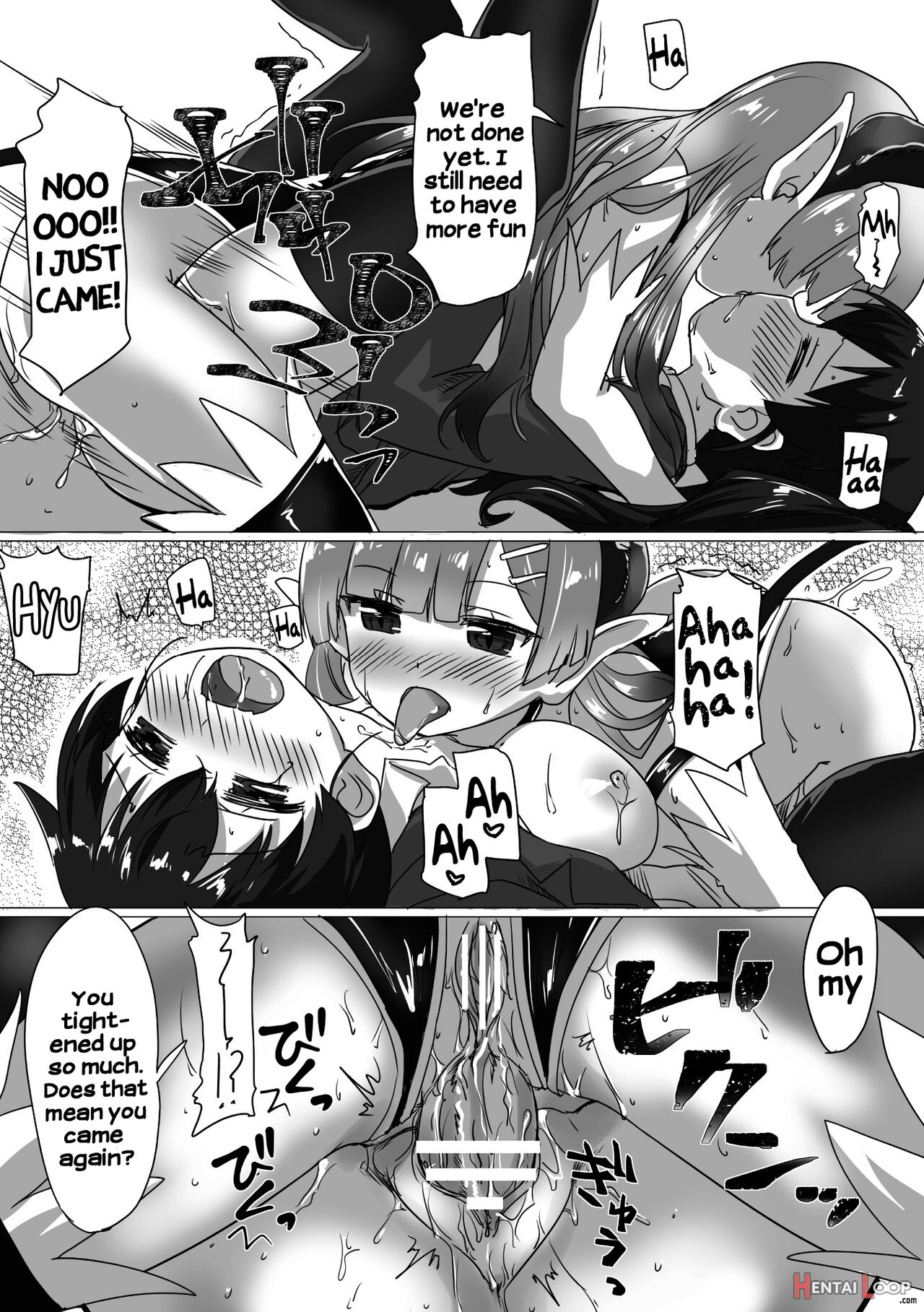 Futanari Girls Forcefully Impregnating Others With A Mating Press! Vol. 2 page 34