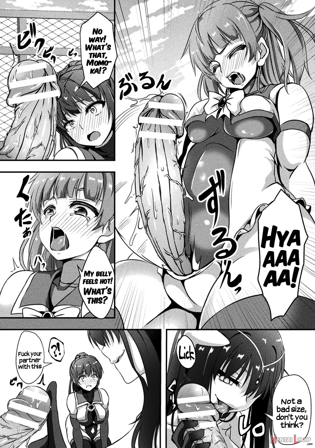 Futanari Girls Forcefully Impregnating Others With A Mating Press! Vol. 2 page 6