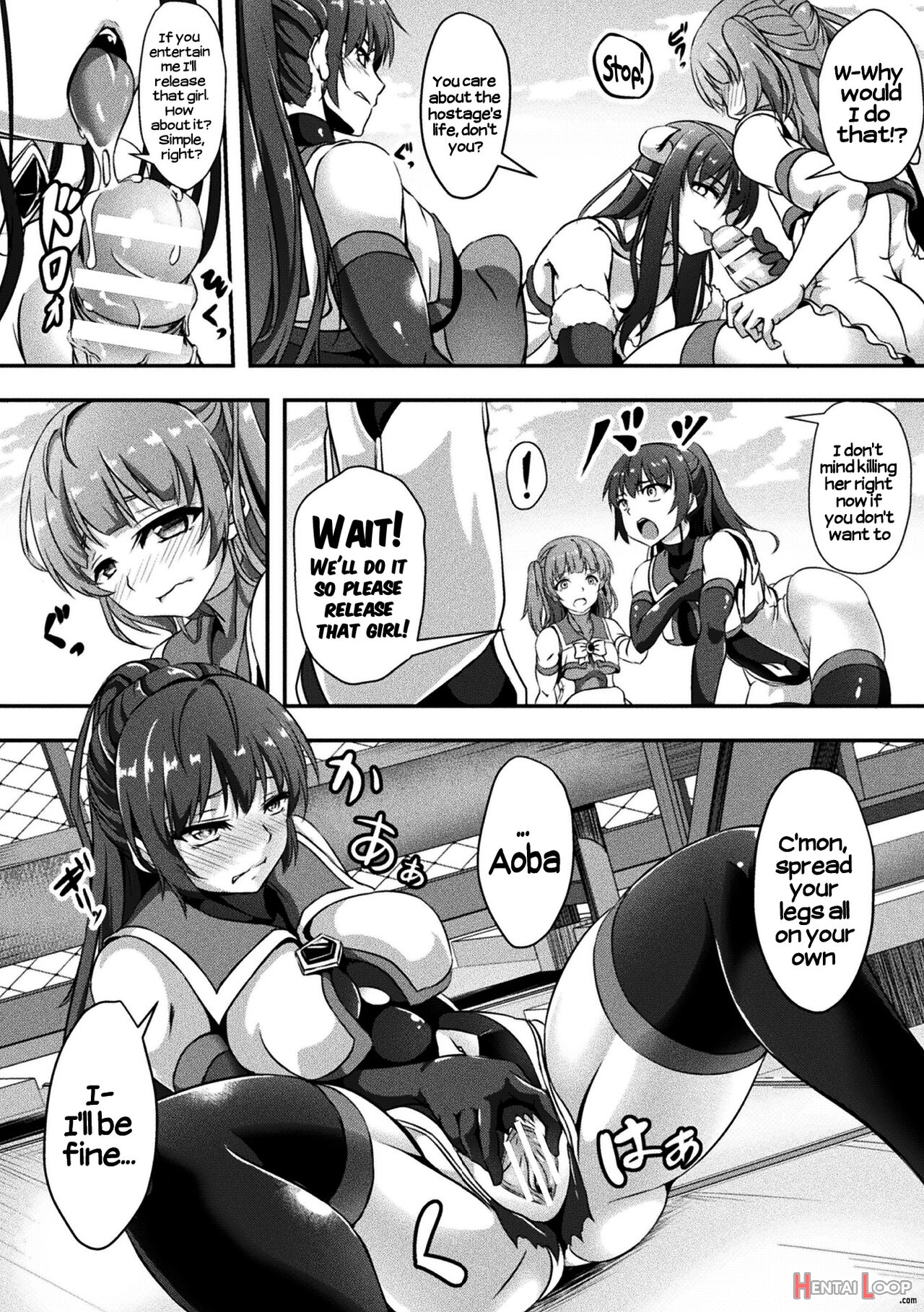 Futanari Girls Forcefully Impregnating Others With A Mating Press! Vol. 2 page 7