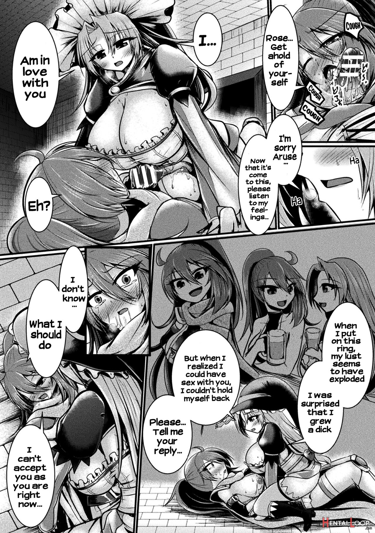 Futanari Girls Forcefully Impregnating Others With A Mating Press! Vol. 2 page 70