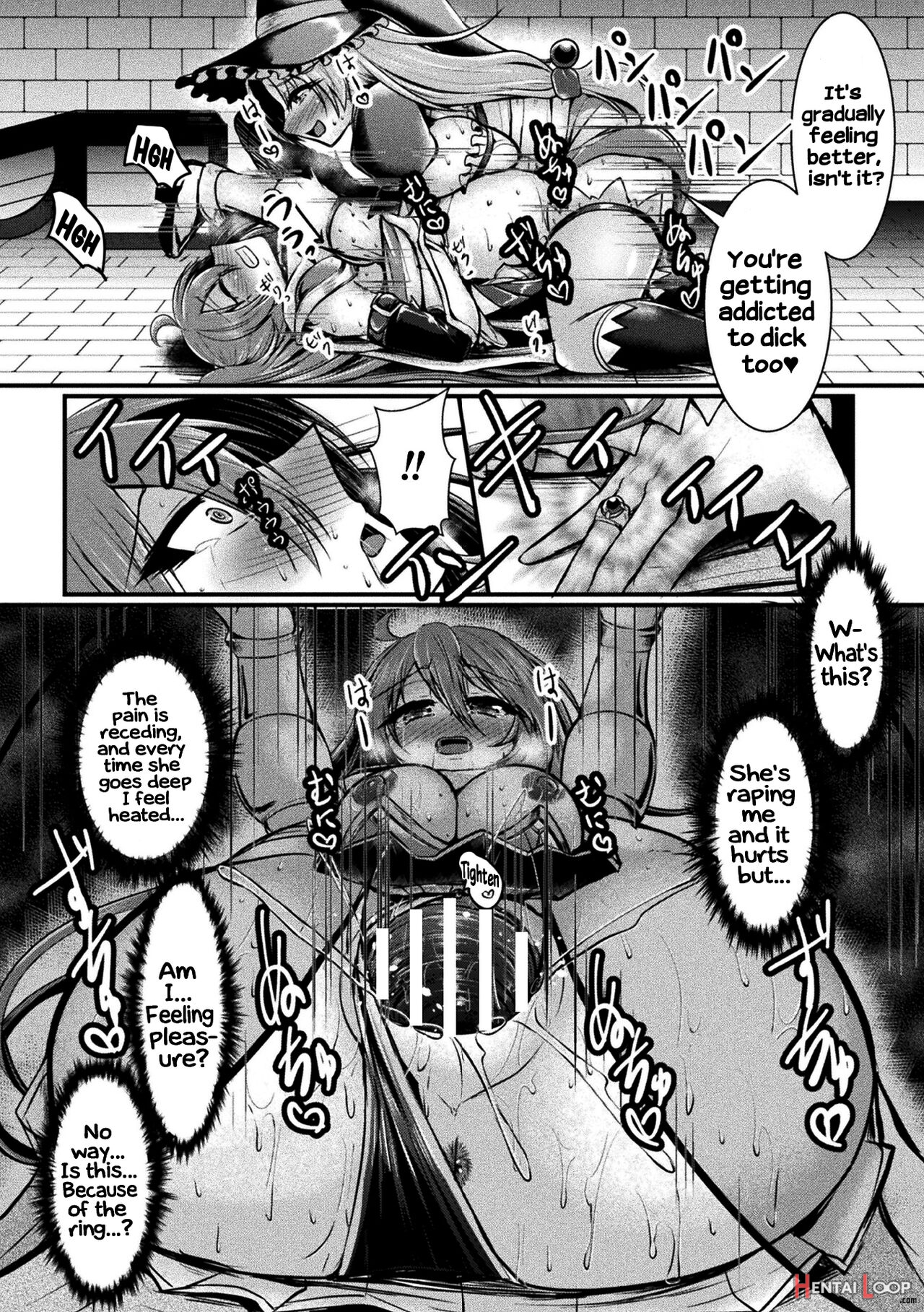 Futanari Girls Forcefully Impregnating Others With A Mating Press! Vol. 2 page 74