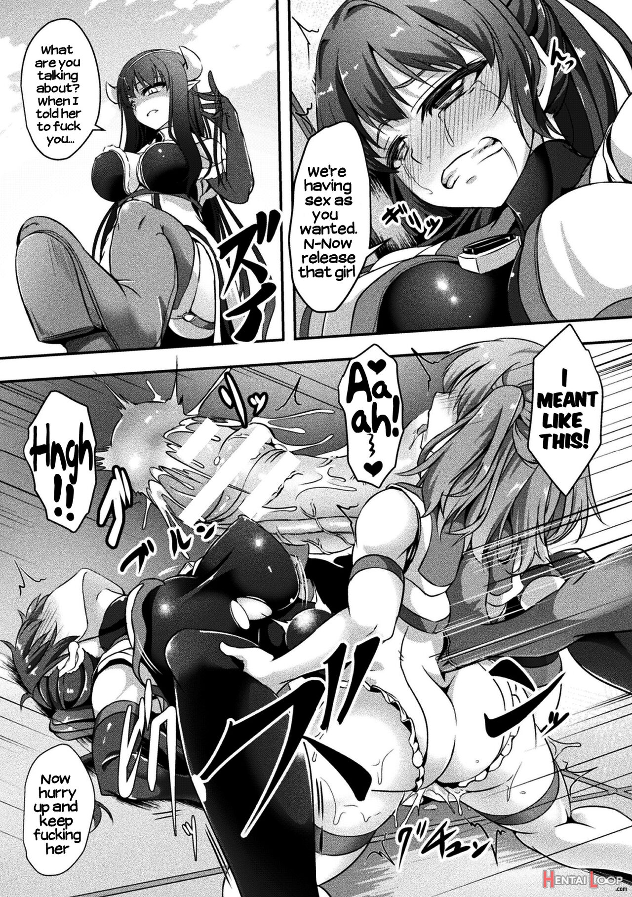 Futanari Girls Forcefully Impregnating Others With A Mating Press! Vol. 2 page 9